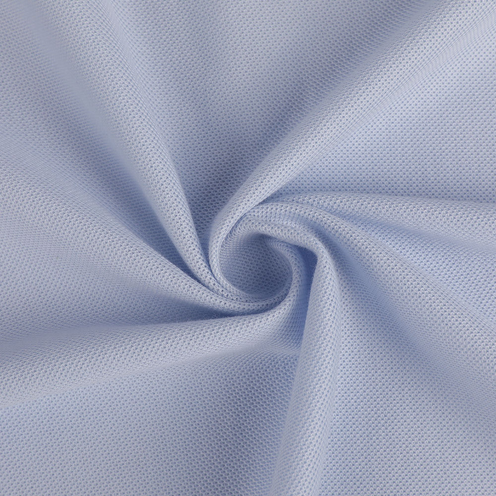 Pique Mesh weichinsel Cotton la flüssiger Ammoniak Haut-freundlicher Stoff für Polo geeignet
