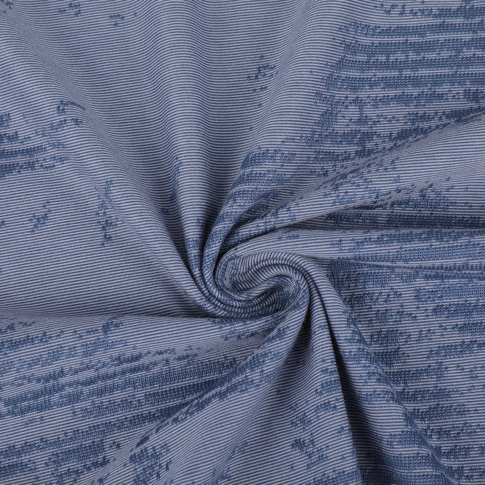 Atmungsaktiv umweltfreundlich la flüssiger Ammoniak Jacquard Transfer gestrickt