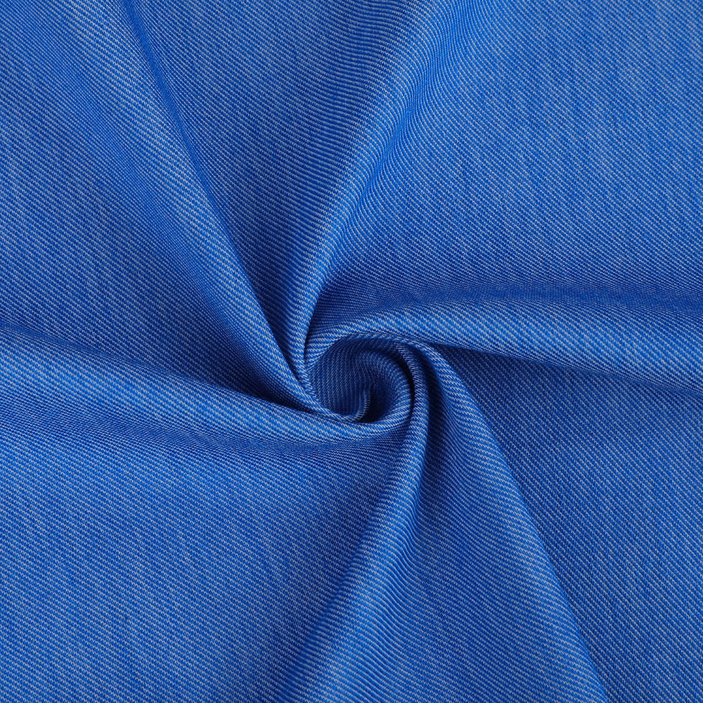 Einseitiger Jacquard Twill weiche Wollhemd Stoff