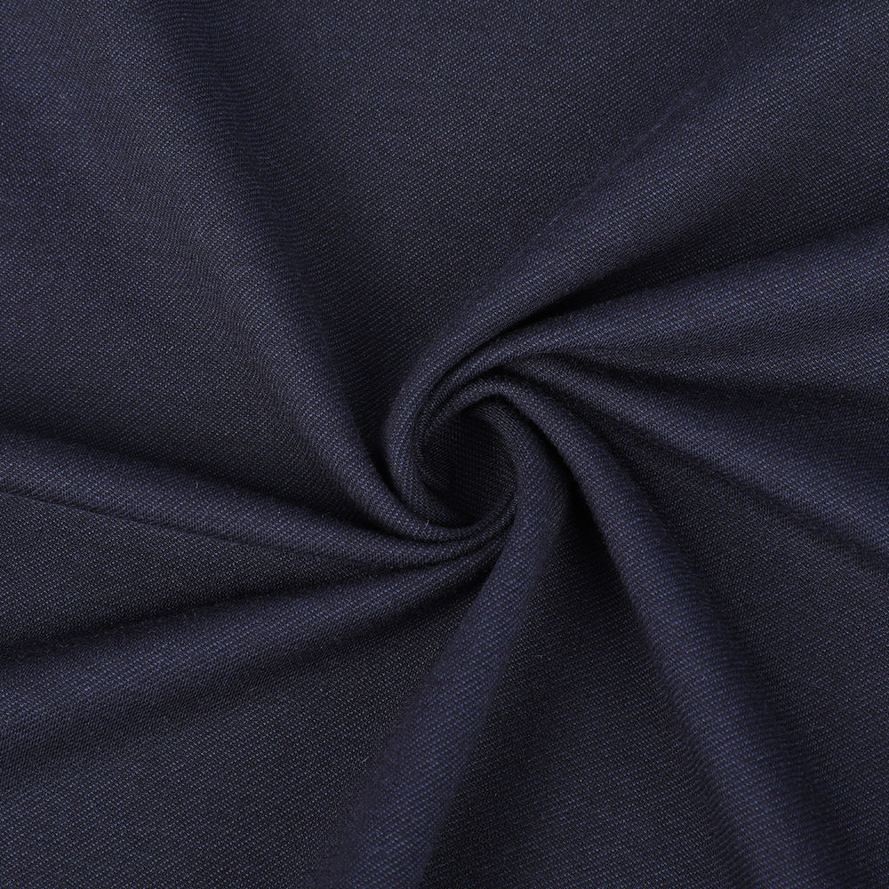 Twill Einseitige Jacquard-hautfreundliche Wollhemd Stoff