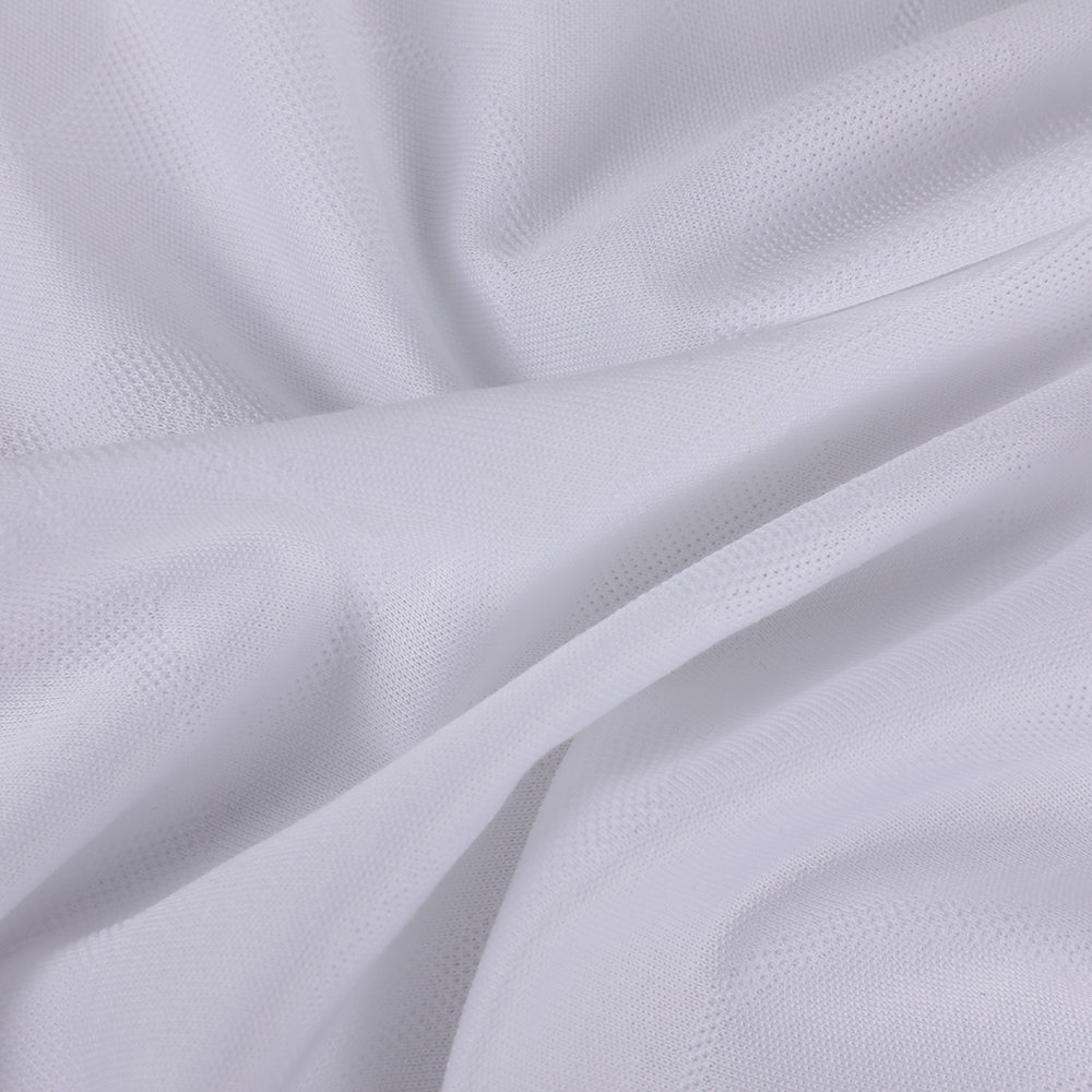 Jacquard komfortable weiche la Easy Care umweltfreundliche flüssige Ammoniaksee Island Baumwollgewebe