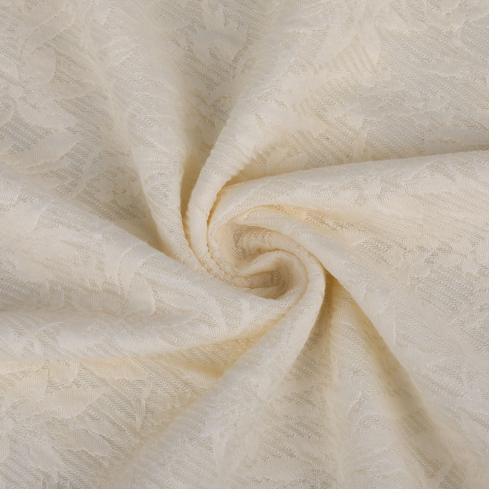 Verriegelung Jacquard atmungsaktiv sexy hautfreundlicher gestrickter Stoff für Frauen geeignet