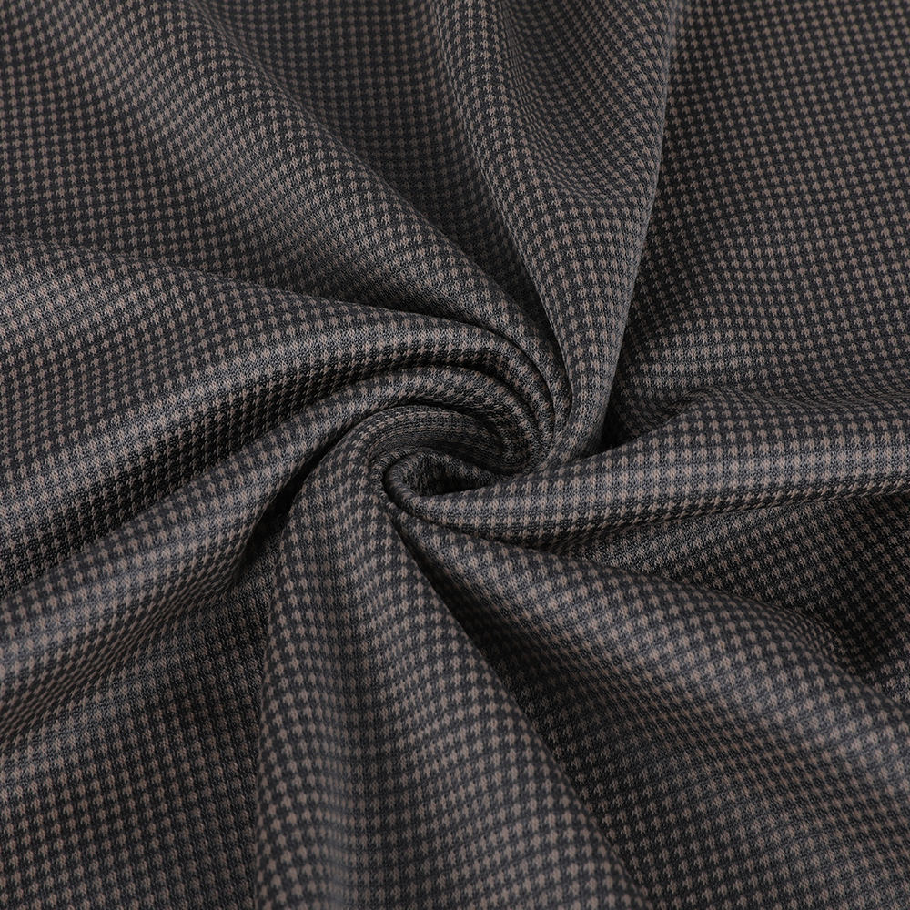 Schrumpffeste Wärme doppelte Jacquard Seidenwolle Stoff