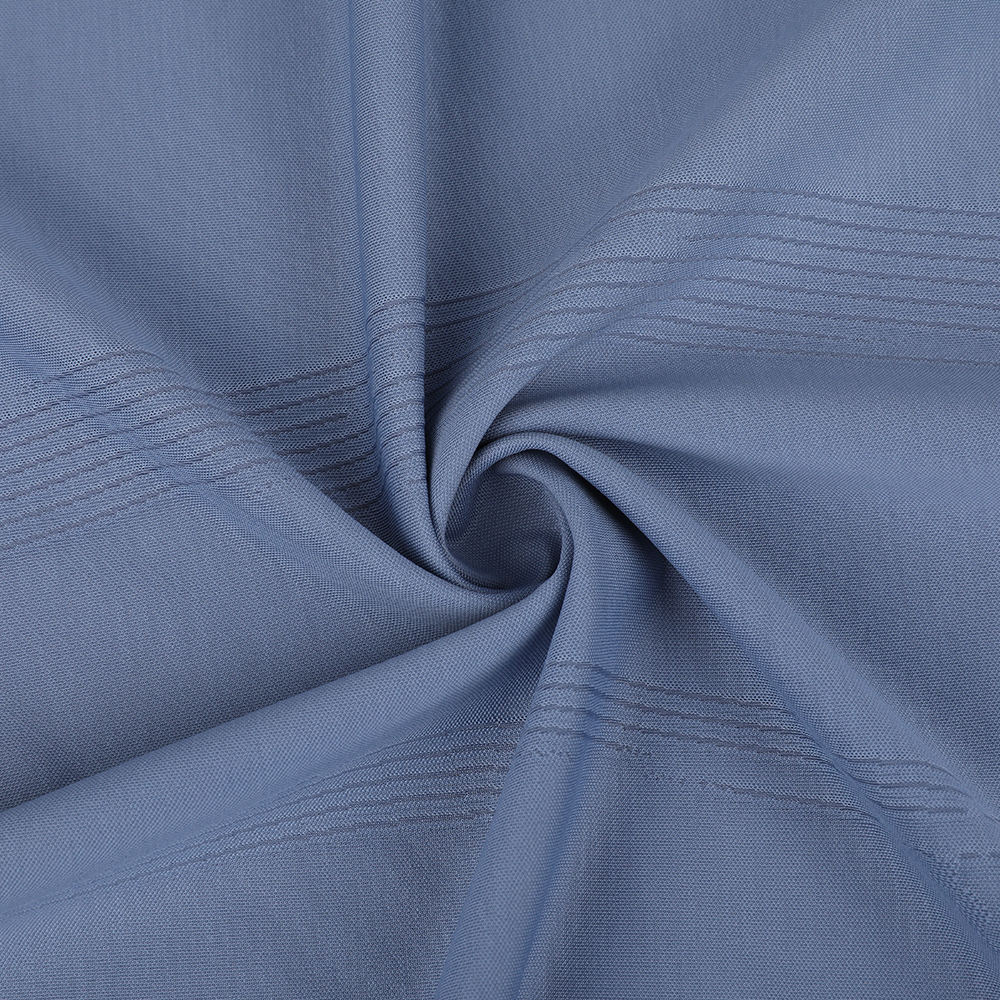 Einseitiger großer Jacquard Crisp Sea Island Baumwollhemd Stoff