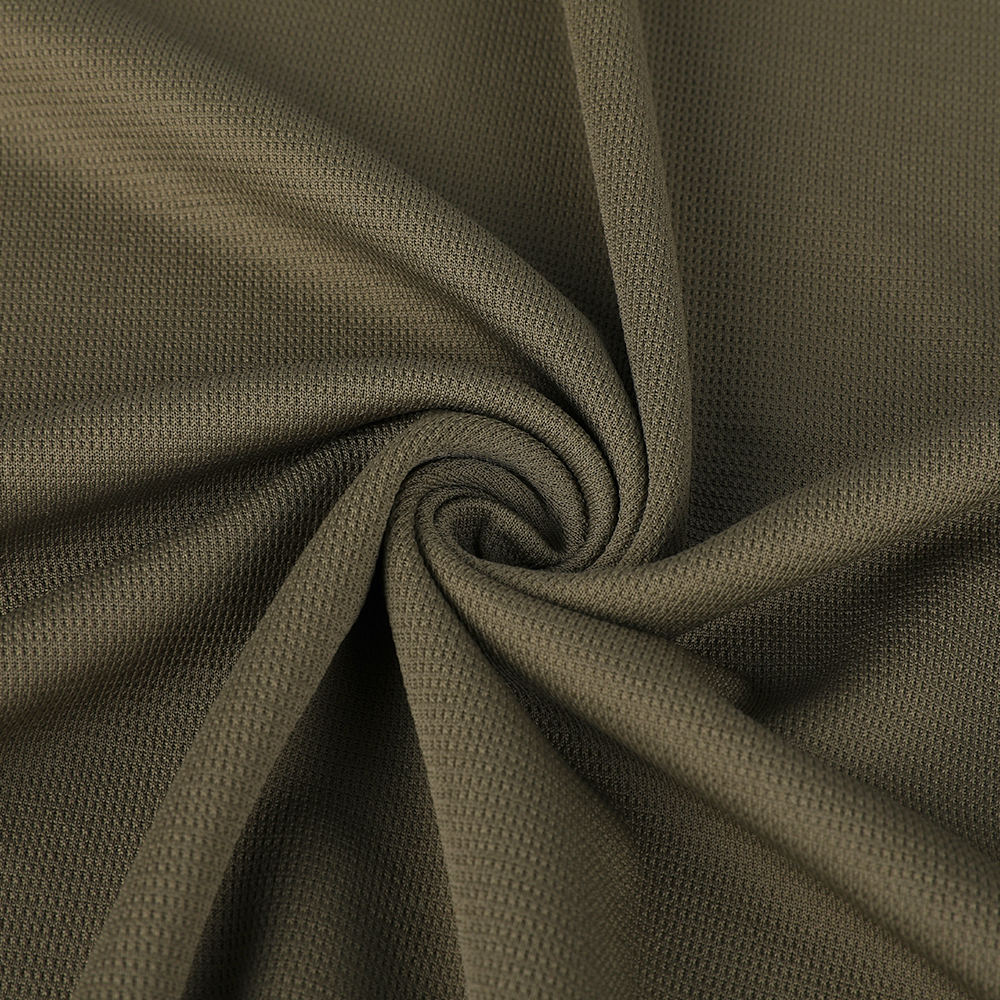 Leichte Jacquard -Feuchtigkeitsabsorption und schnell trocknende Polyester -Sport -Freizeitgewebe